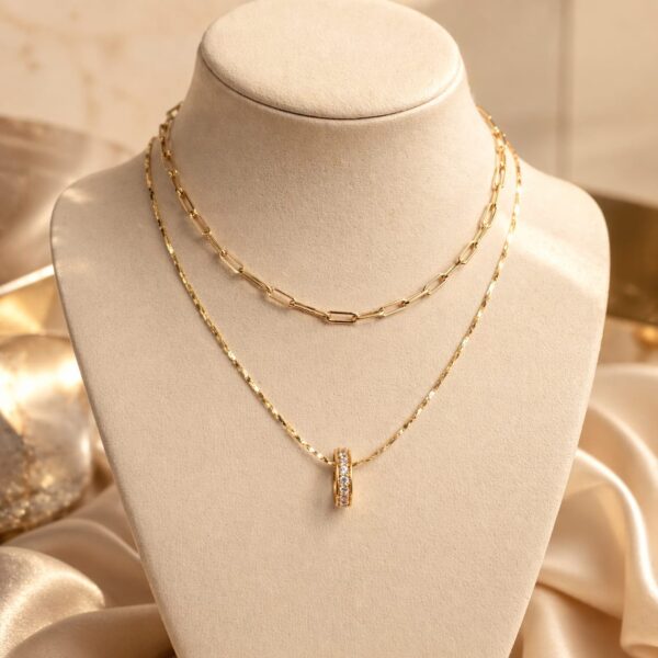 Colier Layer Aur Filat Anna