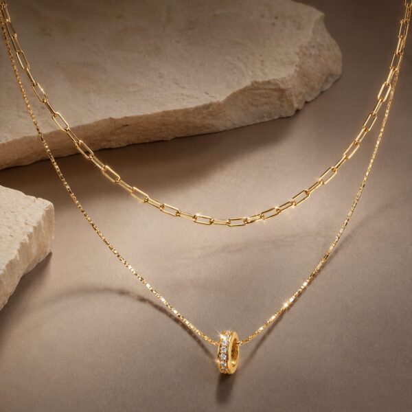 Colier Layer Aur Filat Anna